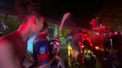 Ruang Aula SDN Jawa 5 Diamuk Si Jago Merah