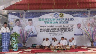 Pelestarian Budaya dan Kearifan Lokal; Pelaksanaan Baayun Maulud di Museum Lambung Mangkurat