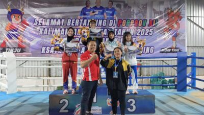 Tim Muaythai Kota Banjarbaru Bawa Pulang 8 Medali