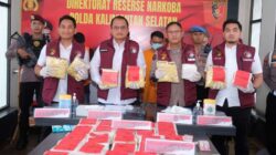 Ditresnarkoba Polda Kalsel Gulung Jaringan Narkoba Antar Provinsi