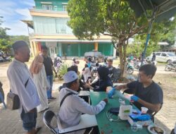 UNU Kalsel Bersama Vazza Management Group Bikin Rest Area Nyaman Jemaah Sekumpul