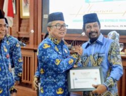 Sekda Kalse Melepas Masa Purna Tugas Anggota Korpri