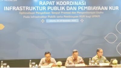 Gusti Yanuar Rapat Koordinasi Infrastruktur Publik dan Pembiayaan KUR Bagi UMKM di Jakarta