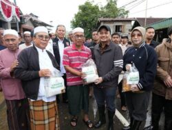 Wagub Kalsel Meninjau dan Salurkan Bantuan Korban Banjir di Kabupaten Banjar